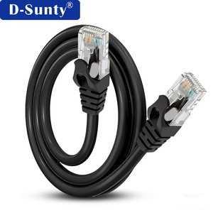 D-Sunty UTP Cat6 Patch Cord RJ45 Network Cable 100m Bare Copper PVC LAN Cable For Computer Router - Product Image 1