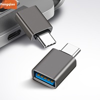 Adaptateur OTG Type-C USB Converter PVC Jacket 3.2 Version Compatible Mobile Phone Computer U Disk Hard Drive Braid Data Cables