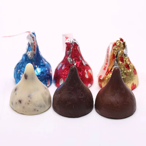 Hersshey's ช็อคโกแลตขนมจูบ36g ถุงนมช็อคโกแลตเฮเซลนัทช็อคโกแลตงานแต่งงาน - Product Image 3