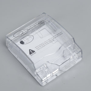 Vỏ bảo vệ trong suốt chống nước IP66 cho ổ cắm công tắc trên tường 4 ổ cắm AC 15A Rater cho vòi xịt phòng tắm bên ngoài tường - Product Image 3