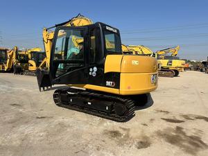 Mini Excavadora Usada CAT 307 de 7 Toneladas para Mantenimiento de Canales de Riego Agrícola, Estructura Resistente y Gran Durabilidad, en Venta - Product Image 5