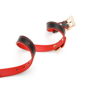 New High Quality Sexy PU Leather Neck Collar Leash Female Slave Flirting <b>Bondage</b> Supplies Adult Toys Giftbox Factory Model - Product Image 4