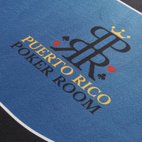 Tables de poker personnalisées en gros pour 6 à 10 joueurs avec éclairage LED, table de jeu de casino pour jeux de poker avec porte-gobelets intégrés