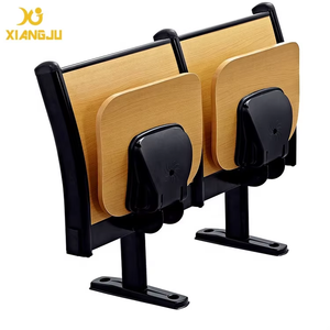 Muebles Escolares <span class=keywords><strong>de</strong></span> Madera Contrachapada para <span class=keywords><strong>Estudiantes</strong></span>, Modelo XJ-K02, Silla y Escritorio Plegables para Aula, Venta al Por Mayor - Product Image 4