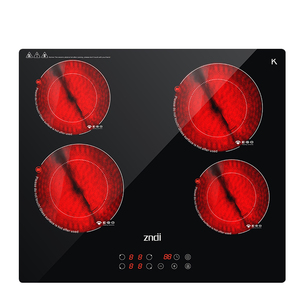 Bán Buôn Độc Đáo Điện Thiết Bị Nhà Bếp Chất Lượng Cao 4 Burner Điện Gốm Nóng Cảm Ứng Nồi - Product Image 1