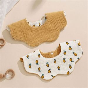 Baberos impermeables para bebés, Baberos de tela de algodón que no dañan la piel, fácil de limpiar, sudadera transpirable para niños - Product Image 4