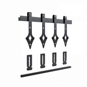 Sistema de rieles de aleación de aluminio para puertas de gabinetes, diseño industrial, instalación duradera con tornillos - Product Image 5