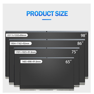 65 75 86 110 inch tương tác màn hình phẳng giáo dục màn hình tương tác LCD Bảng Trắng bảng thông minh cho các trường học lớp học - Product Image 5