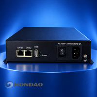 Passerelle de transfert de flux IP IPTV compacte, convertisseur multi-protocoles pour les systèmes FTTH et de tête de réseau numérique