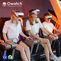 Chaises VR de style Transformers, machine de jeu de réalité virtuelle interactive, 4 sièges, simulateur VR 9D pour parc d'attractions VR