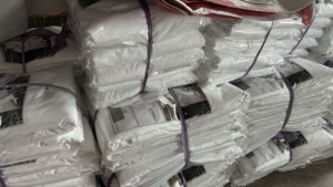 Set Lenzuola Bianche in Cotone per <span class=keywords><strong>Hotel</strong></span>, 3 Posti, 4 Pezzi: 2 Lenzuola Piane e 2 Federe - Product Image 6