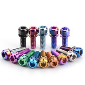 TMJ 钛合金圆柱形倒角内六角带垫圈螺钉 M6x18/20mm 刹车卡钳杆固定螺钉 - Product Image 3