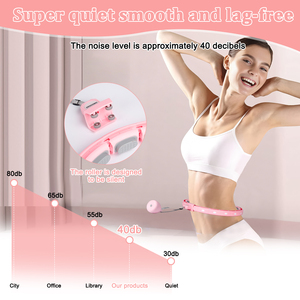 Top Người Bán Có Thể Tháo Rời Xách Tay Thể Thao Vòng Tròn Thông Minh Hoop Tập Thể Dục Tập Thể Dục Vòng Tròn Cho Trọng Lượng Giảm Cân - Product Image 3