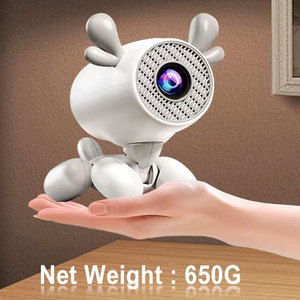 <span class=keywords><strong>2025</strong></span> Mô Hình Mới Độ Nét Cao Phim Hoạt Hình Con Chó Hình LED Máy Chiếu Xách Tay Cho Cắm Trại Ngoài Trời Và Hộ Gia Đình Sử Dụng 2G RAM - Product Image 3