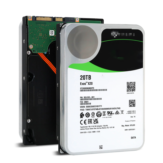 ST20000NM003D Low Price Sxxgate X20 20TB 7.2K RPM 256MB Cache SAS 12Gb/s 3.5" Internal Hard Drives HDD