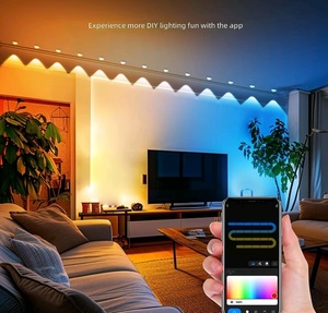 Waterproof LED Eaves Strip Light IP67 <b>RGB</b> Full Color Outdoor Decorative Lighting - Product Image 3