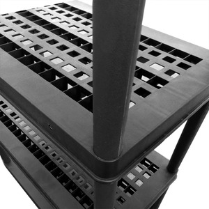 Boltless Warehouse Store Home <strong>Garage</strong> <strong>Plastic</strong> Shelving 5 Layer Tier Unit Sheet Storage <strong>Shelves</strong> Rack <strong>Plastic</strong> Shelf - Product Image 4