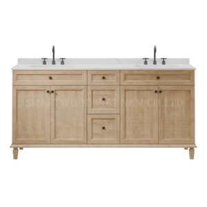 Tocador de baño de madera de 30 pulgadas con un solo fregadero - Product Image 5