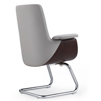 Chaise de conférence exécutive moderne ergonomique tendance, chaise de bureau confortable, roulettes, haute qualité, robuste, hauteur réglable