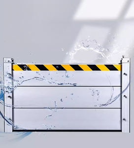 Barriera <span class=keywords><strong>Antiallagamento</strong></span> Riutilizzabile in Alluminio Rinforzato, Rimovibile e Portatile per <span class=keywords><strong>Garage</strong></span> e Metropolitana - Product Image 1