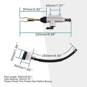 GOOFIT — étrier <span class=keywords><strong>de</strong></span> <span class=keywords><strong>frein</strong></span> arrière maître cylindre, pour Dirt Bike, <span class=keywords><strong>50cc</strong></span>, 70cc, 90cc, 110cc et 125cc - Product Image 3