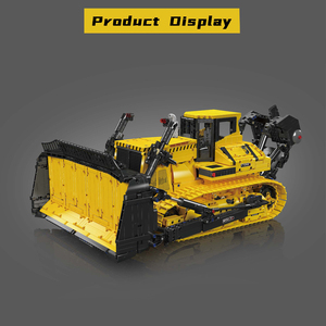 Mould <span class=keywords><strong>King</strong></span> 17049S PR766 Bulldozer Engineering Truck Building Blocks Toys Models Building Toys Build Blocks for Boys - Product Image 4