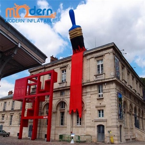 Sculptures géantes gonflables en forme de <span class=keywords><strong>ballon</strong></span> avec poignée, en tissu Oxford 210D, taille 5m, avec pompe à air électrique et impression numérique - Product Image 1