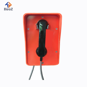 En stock rouge extérieur <span class=keywords><strong>Orange</strong></span> robuste PSTN montage mural Fire SIP POE téléphone IP résistant aux intempéries GSM 4G SOS Hotline téléphone marin - Product Image 4