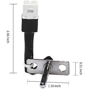 Sensor Termistor para Lavadora 6322FR2046C, 2.56x1.38x0.51 Pulgadas, Fácil Instalación, Repuesto para Lavadoras LG - Product Image 1