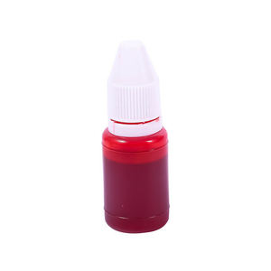 Recharge d'encre pour tampons noirs, bleus et rouges, couleurs vives. - Product Image 2