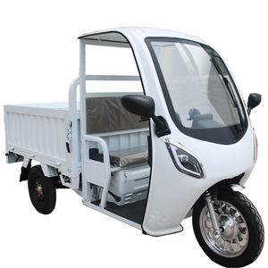72V 1500W Cargo Electric Tricycle <strong>E</strong> Tricycle Electric Cargo <strong>Trike</strong> with <strong>Enclosed</strong> Cabin for City Freight and Passenger Transport - Product Image 2