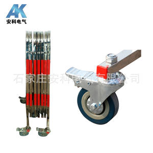 Valla Flexible de Acero Inoxidable, Rejilla Protectora de Seguridad Móvil, Barrera Temporal, Arco de Puerta de Acero Inoxidable - Product Image 3