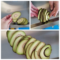 Kls Hoge Kwaliteit Fabrieksleverancier Vruchten Doorlopende Snijmachine Avocado, Mango Snijmachine