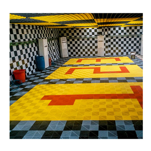 PP Plastic Car Wash Splicing <b>Grid</b> Grille Interlocking Garage Floor <b>System</b> - Product Image 2