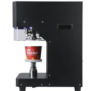 Full automatic model Intelligent paper bowl seamer Non-rotary model can sealing machine using in sealing cans for drinks