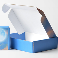 Boîtes rigides cadeau de vêtements magnétiques pliables à rabat magnétique blanc de luxe personnalisé matériaux recyclés avec fermeture à ruban