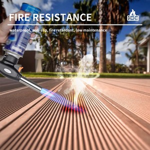 Tarima de Madera Compuesta WPC de Primera Generación en Oferta, Tablas de Alta Calidad con Acabado Moderno en Grano de Madera, Sistema de Clic para Jardín y Exteriores - Product Image 3