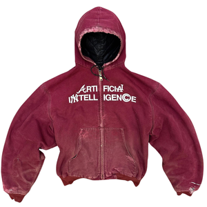 Áo khoác làm việc nam vải bố duck <span class=keywords><strong>canvas</strong></span> vintage kiểu dáng cổ điển, có mũ trùm đầu - Product Image 5