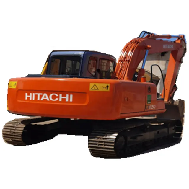 12ton hitachi ex120-5 экскаватор для продажи б/у ex120 гусеничный экскаватор машина в рабочем состоянии ex120 zx120