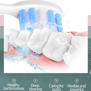 Electric <b>Toothbrush</b> Rotary Rechargeable Electric <b>Toothbrush</b> for Adults Rotating Electric <b>Toothbrushes</b> with Soft Brush <b>Heads</b> - Product Image 4