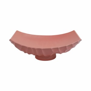 Vassoio decorativo in porcellana dalla forma artistica curva per esposizione di gioielli e oggetti decorativi - Product Image 3
