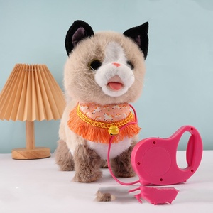 HY7 Juguete <span class=keywords><strong>de</strong></span> Peluche Eléctrico para Perros y Gatos, Simulación <span class=keywords><strong>de</strong></span> Animal Interactivo que Habla y Camina, Conejito <span class=keywords><strong>de</strong></span> Pascua, Regalo para Niños - Product Image 6