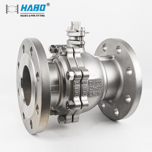 Bóng van nhà sản xuất nhà máy giá thép không gỉ mặt bích bóng van 150lb PN16 đầy đủ cổng SS304 SS316 iso5208 - Product Image 5