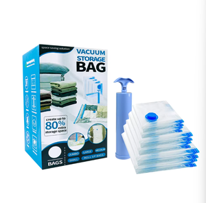 Sacs de rangement <span class=keywords><strong>sous</strong></span> <span class=keywords><strong>vide</strong></span> G-20 pour vêtements et literie, gain de place, comprenant 4 tailles différentes (Jumbo, Petit), compression pour voyage - Product Image 1