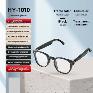 Lunettes intelligentes à succès avec longue autonomie pour appels et enregistrement audio, lunettes de soleil design, lunettes anti-lumière bleue - Product Image 1