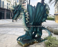 Achetez une statue de dragon réaliste, dragon animatronique avec mouvements et sons, fabriqué sur mesure par Kawah Factory