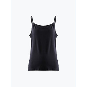 Ige Cool Askin canotta femminile nero M/L senza cuciture in Nylon lavorato a maglia stile Casual con decorazione in pizzo - Product Image 1