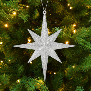 Adornos Colgantes para Puerta con Forma de Estrella Octogonal Esmerilada, Ecológicos, de Fábrica - Product Image 2