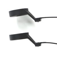 Bridas de nailon 66 ecológicas con cierre automático, sujeciones de cable de nailon con orificio para tornillo, sujetacables de plástico para coche