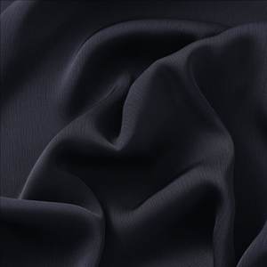 Kain Abaya Crepe Poliester Anti-Statis 100% Ukuran 68-Inci, Gaya Twill, Bahan Chiffon untuk Gaun Formal Hitam Wanita dan Anak Perempuan - Product Image 2